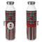Ladybugs & Stripes 20oz Water Bottles - Full Print - Approval
