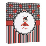 Ladybugs & Stripes Canvas Print - 20x24 (Personalized)