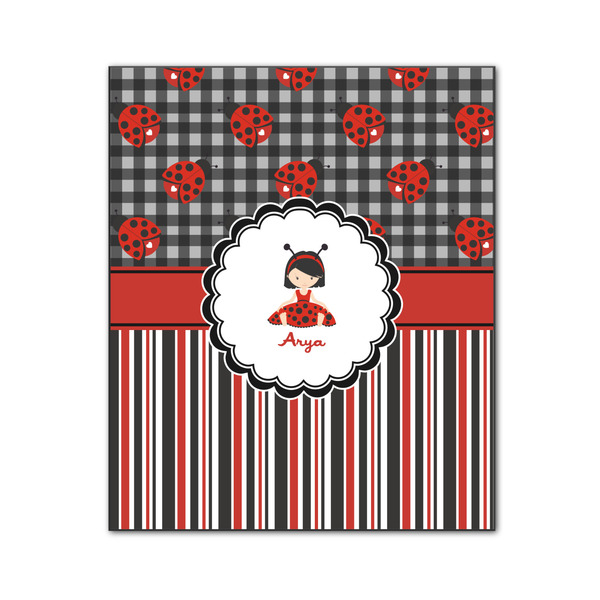 Ladybugs & Stripes 20x24 Wood Print - Front View