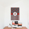 Ladybugs & Stripes 24x36 - Matte Poster - On the Wall