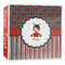 Ladybugs & Stripes 3-Ring Binder - 2 inch (Personalized)