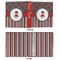 Ladybugs & Stripes 3 Ring Binders - Full Wrap - 1" - APPROVAL