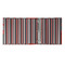 Ladybugs & Stripes 3 Ring Binders - Full Wrap - 2" - OPEN INSIDE