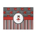 Ladybugs & Stripes Area Rug (Personalized)