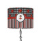 Ladybugs & Stripes 8" Drum Lamp Shade - Fabric (Personalized)
