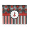 Ladybugs & Stripes 8' x 10' Indoor Area Rug (Personalized)