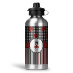 Ladybugs & Stripes Water Bottles - 20 oz - Aluminum (Personalized)