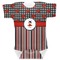 Ladybugs & Stripes Baby Bodysuit 6-12 (Personalized)