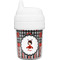 Ladybugs & Stripes Baby Sippy Cup (Personalized)