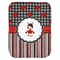 Ladybugs & Stripes Baby Swaddling Blanket (Personalized)