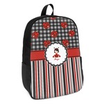 Ladybugs & Stripes Kids Backpack (Personalized)