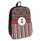 Ladybugs & Stripes Backpack - angled view