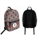 Ladybugs & Stripes Backpack front and back - Apvl