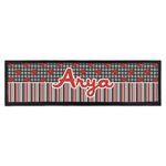 Ladybugs & Stripes Bar Mat - Large (Personalized)