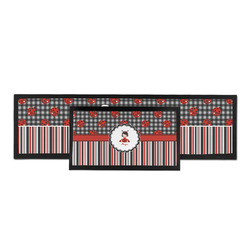 Ladybugs & Stripes Bar Mat (Personalized)