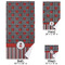 Ladybugs & Stripes Bath Towel Sets - 3-piece - Approval