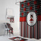 Ladybugs & Stripes Bath Towel Sets - 3-piece - In Context