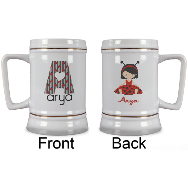 Ladybugs & Stripes Beer Stein - Approval