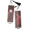 Ladybugs & Stripes Bookmark with tassel - Front and Back