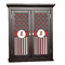 Ladybugs & Stripes Cabinet Decal - Custom Size (Personalized)