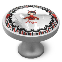 Ladybugs & Stripes Cabinet Knob (Personalized)