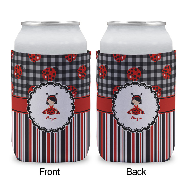 Ladybugs & Stripes Can Sleeve - APPROVAL (single)