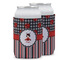 Ladybugs & Stripes Can Cooler (12 oz) w/ Name or Text