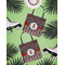 Ladybugs & Stripes Canvas Tote Lifestyle Front and Back- 13x13