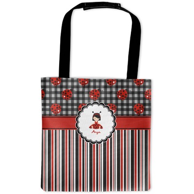 Ladybugs & Stripes Auto Back Seat Organizer Bag (Personalized)