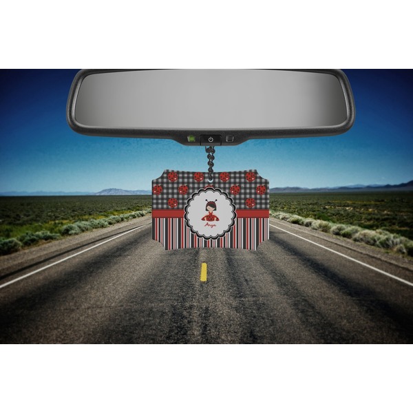 Ladybugs & Stripes Car Ornament - Berlin (Road)