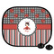 Ladybugs & Stripes Car Side Window Sun Shade (Personalized)