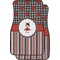 Ladybugs & Stripes Car Floor Mats (Personalized)