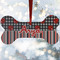 Ladybugs & Stripes Ceramic Dog Ornaments - Parent