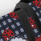 Ladybugs & Stripes Closeup of Tote w/Black Handles