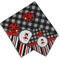 Ladybugs & Stripes Cloth Napkins - Personalized Lunch & Dinner (PARENT MAIN)