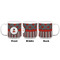 Ladybugs & Stripes Coffee Mug - 20 oz - White APPROVAL