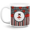 Ladybugs & Stripes Coffee Mug - 20 oz - White
