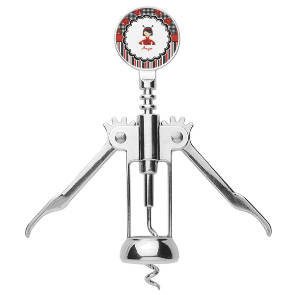 Ladybugs & Stripes Corkscrew - Alt