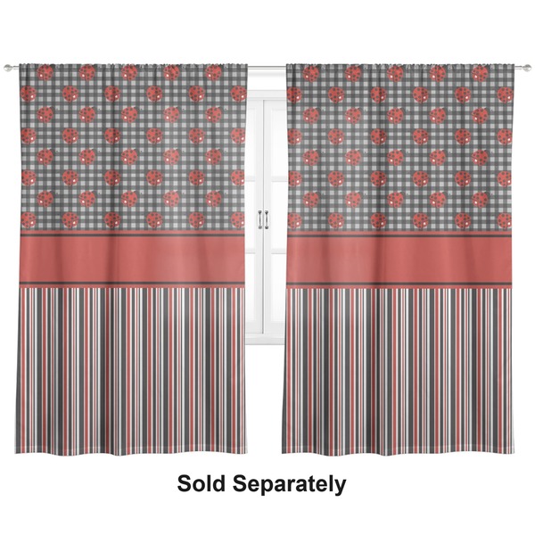 Ladybugs & Stripes Curtains