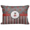 Ladybugs & Stripes Decorative Baby Pillowcase - 16"x12" (Personalized)