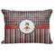 Ladybugs & Stripes Decorative Baby Pillowcase - 16"x12" (Personalized)