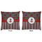 Ladybugs & Stripes Decorative Pillow Case - Approval