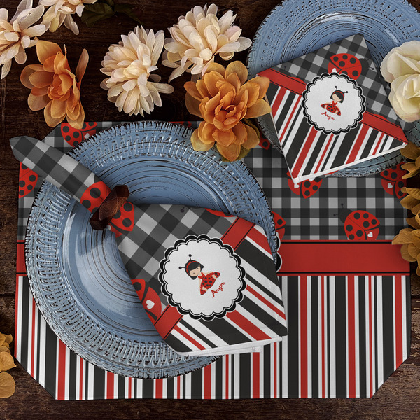 Ladybugs & Stripes Dining Set