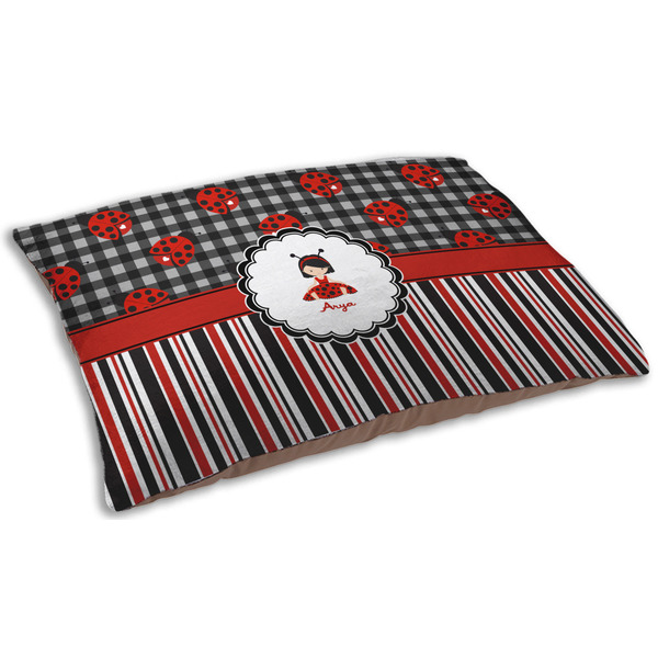 Ladybugs & Stripes Dog Beds - SMALL