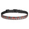 Ladybugs & Stripes Dog Collar - Medium - Front