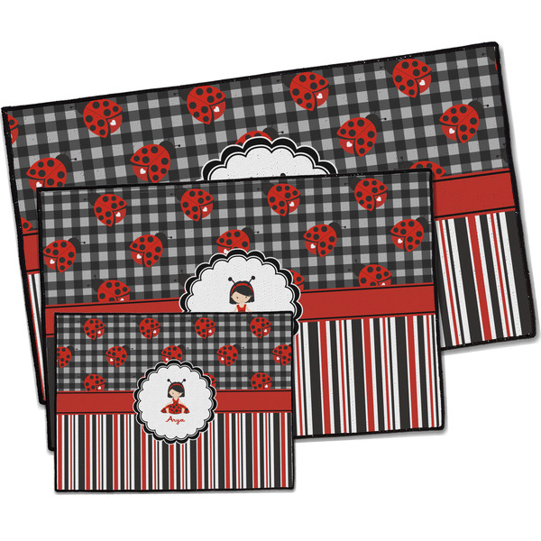 Ladybugs & Stripes Door Mats - PARENT MAIN