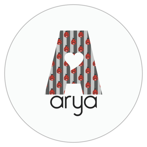 Ladybugs & Stripes Drink Topper - Large - Single