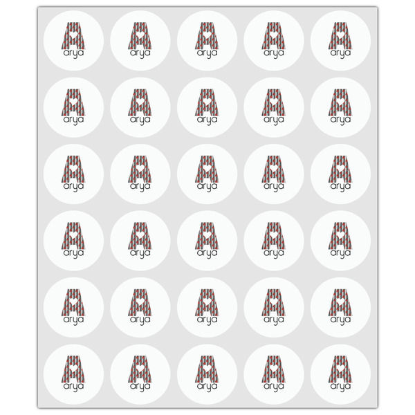 Ladybugs & Stripes Drink Topper - XSmall - Set of 30