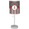 Ladybugs & Stripes Drum Lampshade with base included