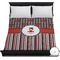 Ladybugs & Stripes Duvet Cover - Full / Queen (Personalized)
